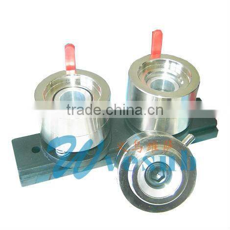 Square Pin Button Machine Moulds Of 50*50mm Plastic Slide