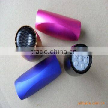 New arrival mini speaker build-in 2GB/4GB/8GB memory inside with FM radio function wired portable mini speaker