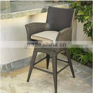 2017 Trade Assurance Hot sale outdoor modern classic resin wicker plastic rattan garden armchairs