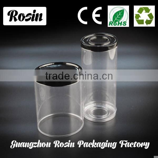 Custom clear plastic packaging cylinders made in China