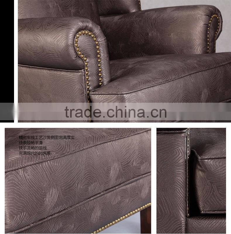 Classic European style leisure lazy sofa chair for hotel restauant office bedroom