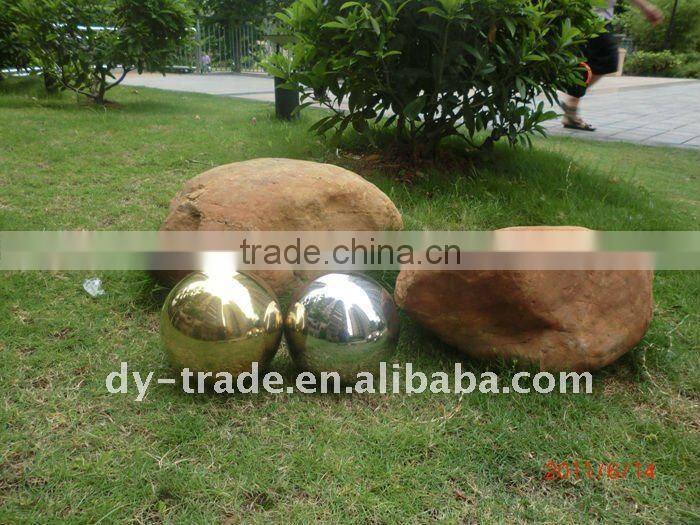 mirror finishing 600mm water feature sphere/ball fountain ball
