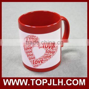 sublimation white mug ,sublimation color change mugs