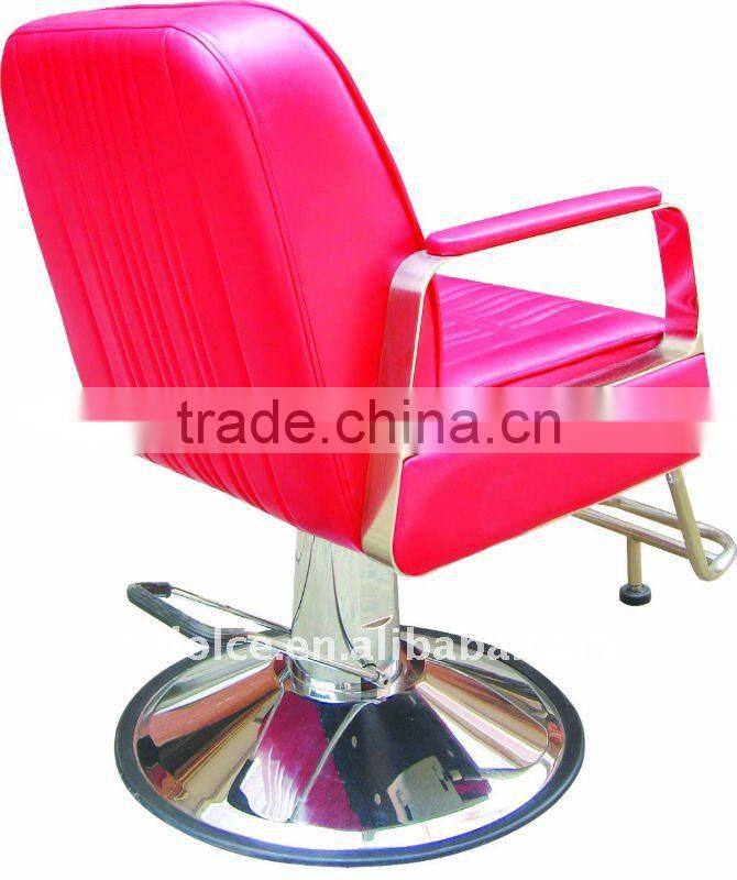 Round Base Modern Hydraulic barber chair hair cutting chairs with pedal wholesale barber supplies F-TKSS11