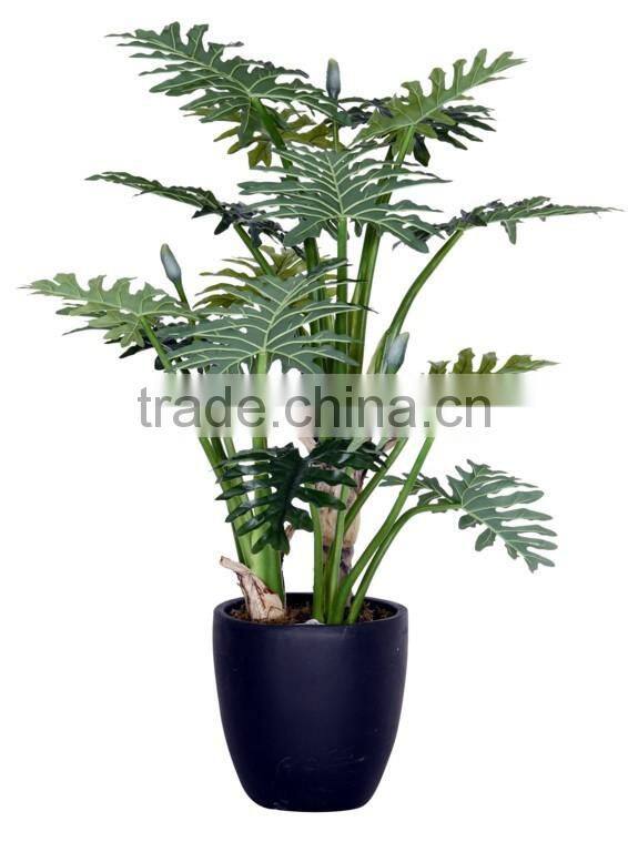 artificial green bonsai Philodendron Y8006-15-3PUS ( plant bonsai flower tree of Este )