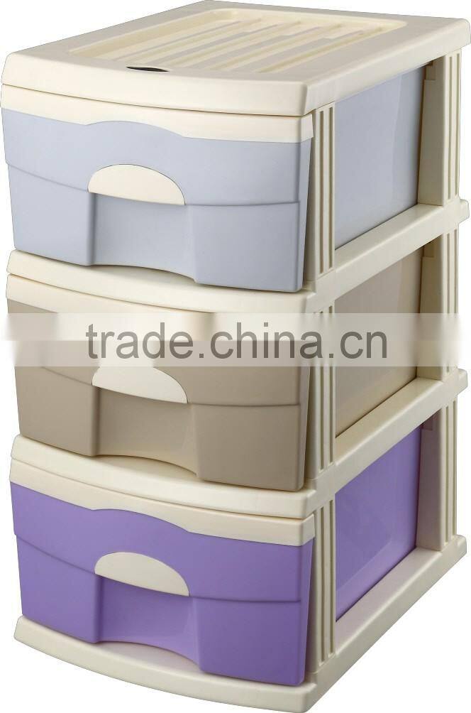 Multi-Color Plastic Lightweight Storage Cabinet
