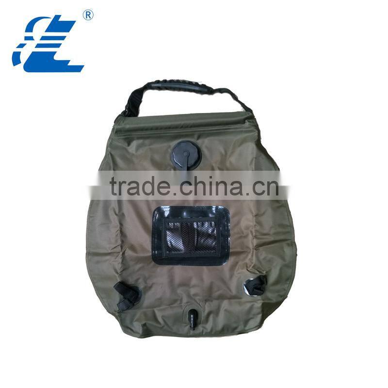 PVC material solar pocket shower 20L C1004A