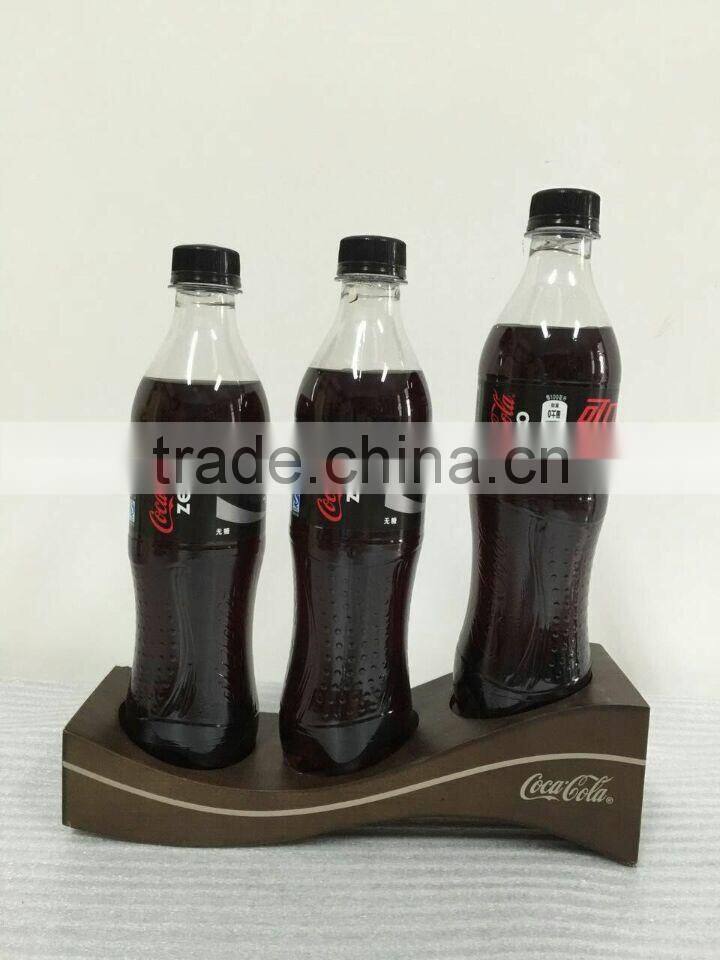 coco-cola bottle display office rack/kitchen storage for seasoning
