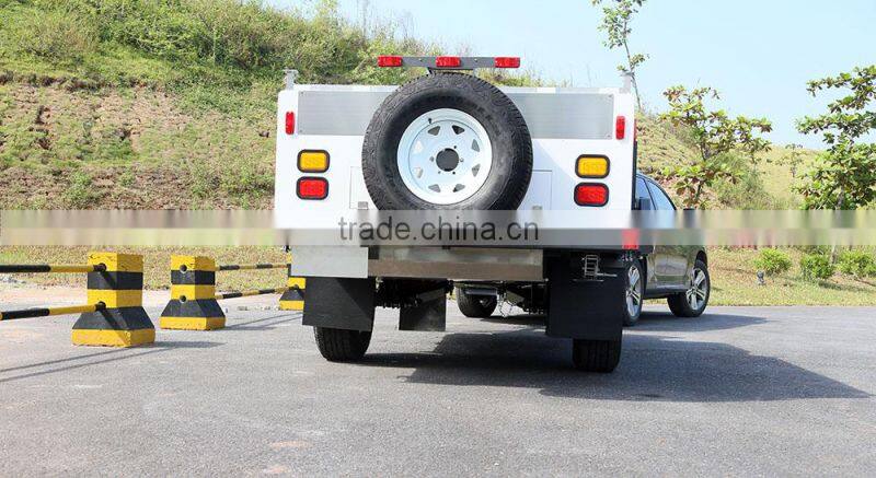 Customized galvanized steel rear folding off road camping travel trailer