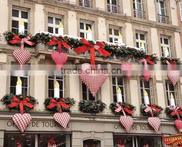 custom Christmas decorative hanging love heart