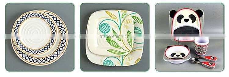 Western style best selling unbreakable drinkware printed plastic melamine tumbler