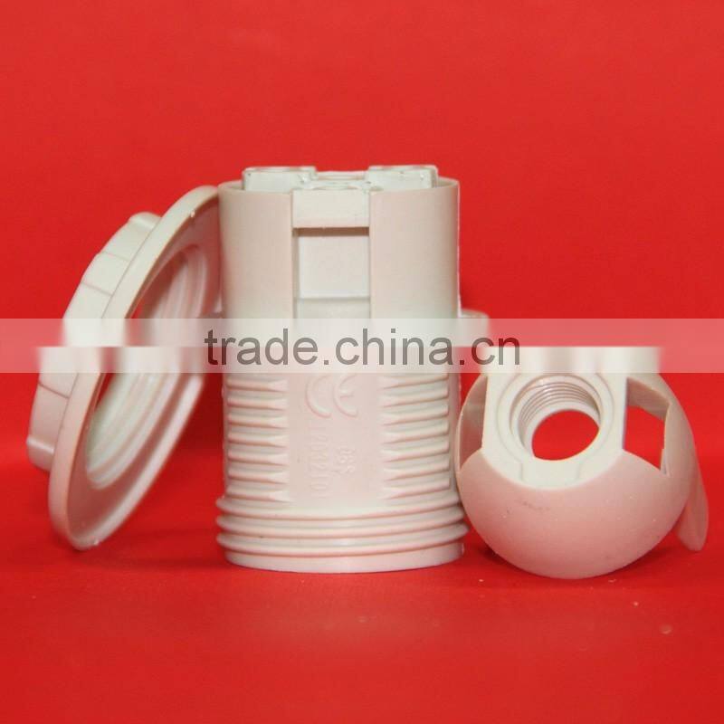 CE VDE approved electric ceiling bakelite E27 lamp holder