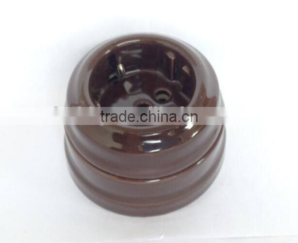 different types of european ru ceramic porcelain power universal 2-gang pop up sockets