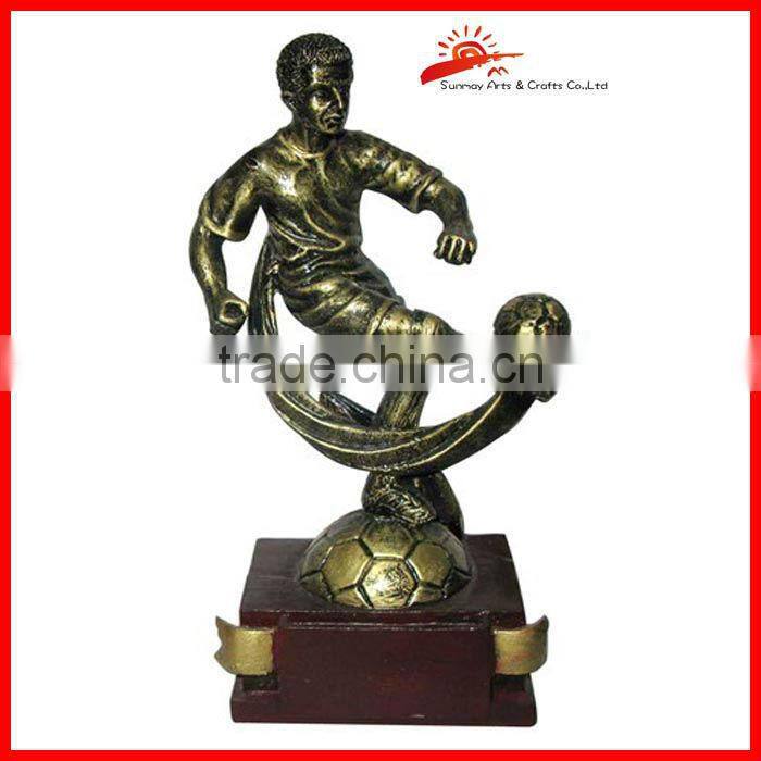 American football trophies