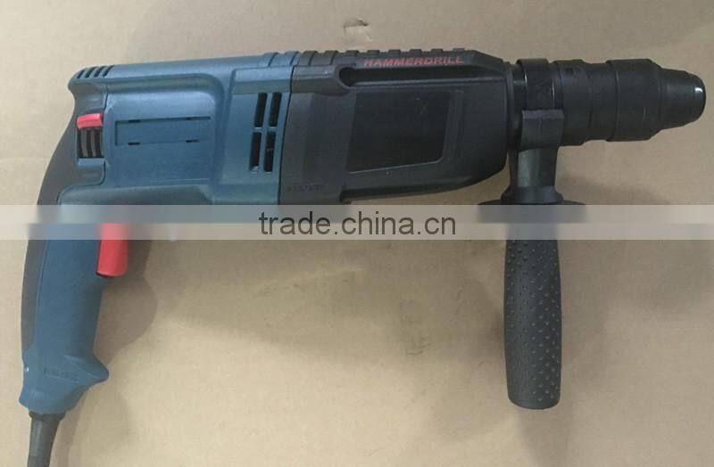 800w 3 Function SDS-PLUS Chiseling Drilling Rotary Hammer Machine Portable Electric 26mm Hammer Drill With Fast Chuck