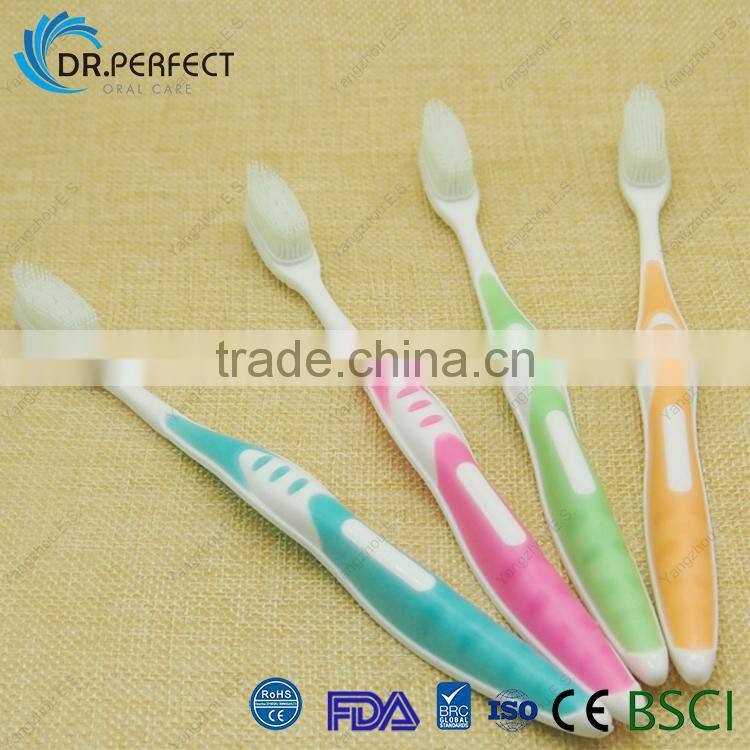 best selling nano bristle toothbrush teeth white soft rubber handle