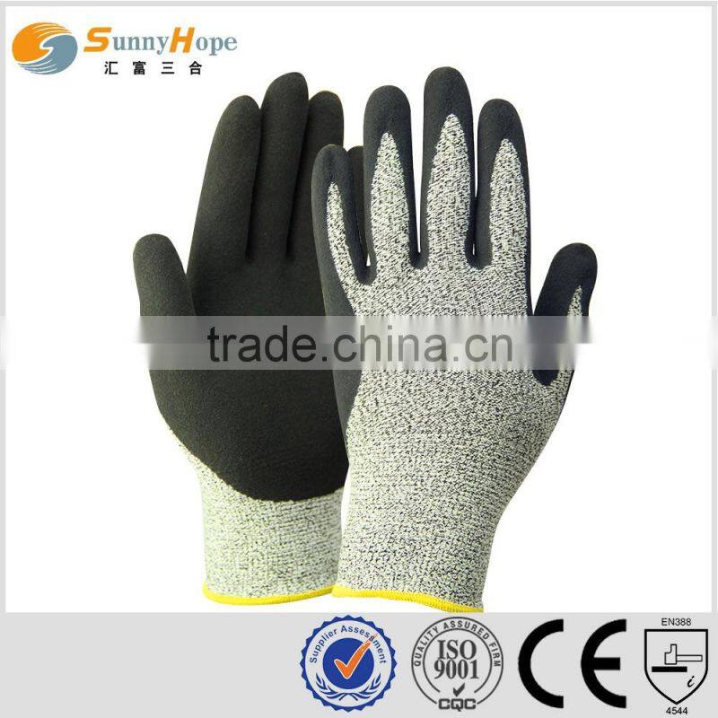 SUNNY HOPE High Impact Oil Gas Resistant Glove For Industry,latex work gloves