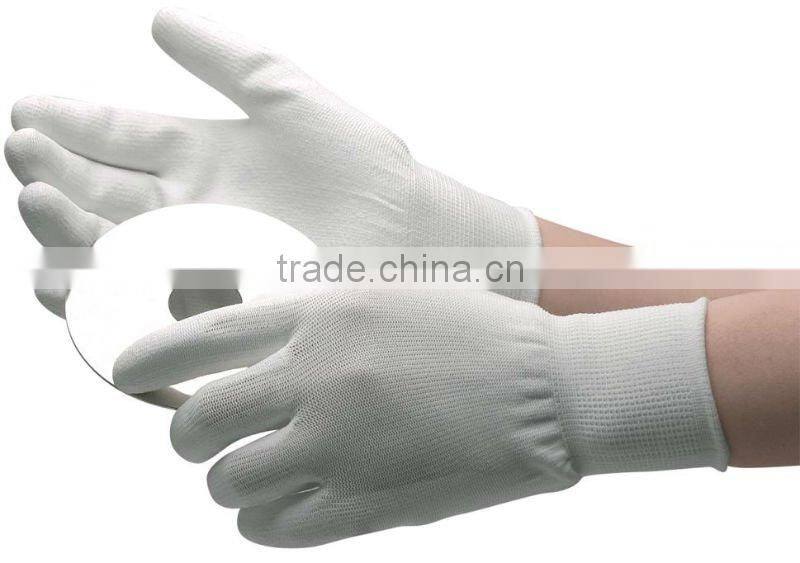 ESD pu coated glove
