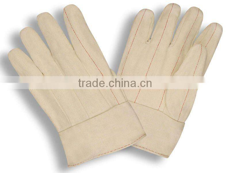 Special double layer hotmill glove