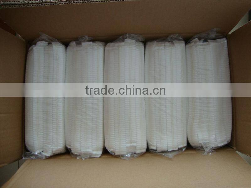 With 5years experience White disposable bouffant cap DNC102