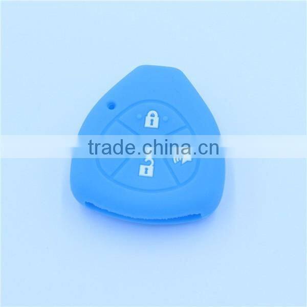 for TOYOTA RAV4 Yaris Venza Camry Remote Key 3 BTN silicone key jackets