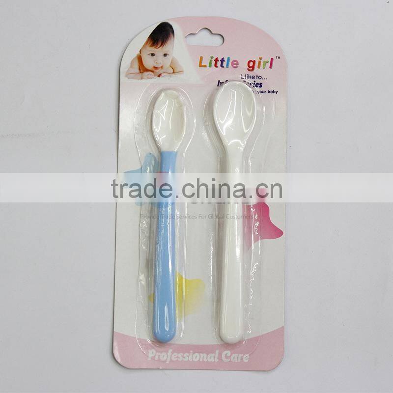 Kids Blue Temperature-sensing Spoon