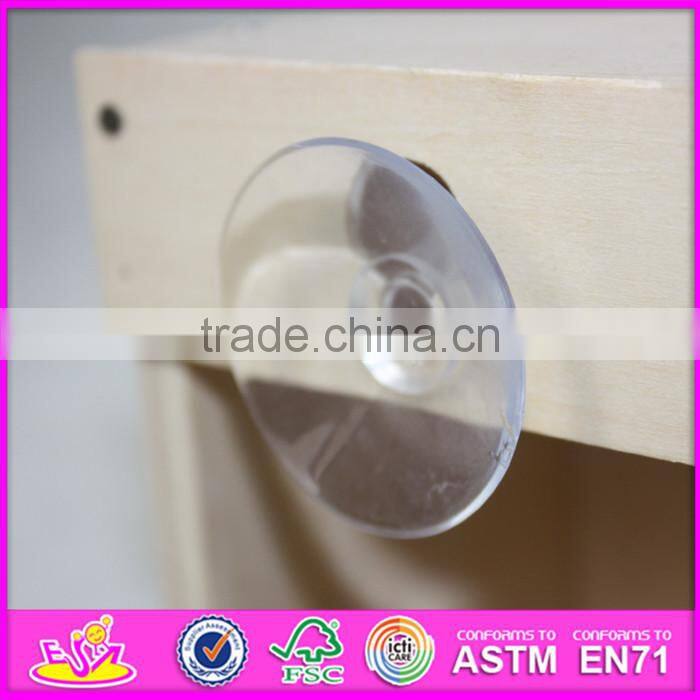 2016 new fashion funny children wooden bird house W03B049