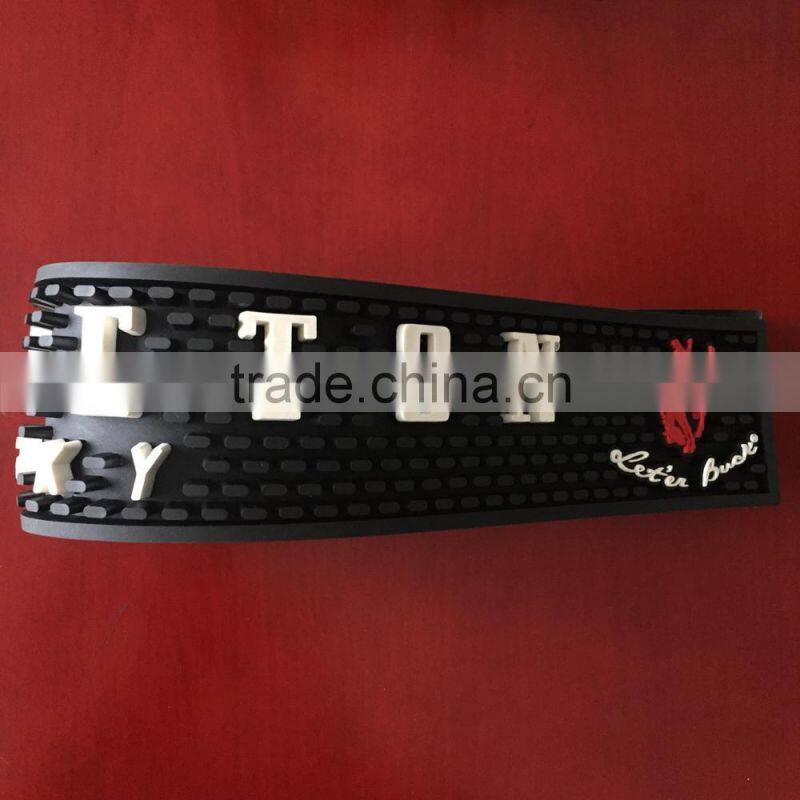 Barware bar mat,PVC bar drip mat beer PVC bar mat