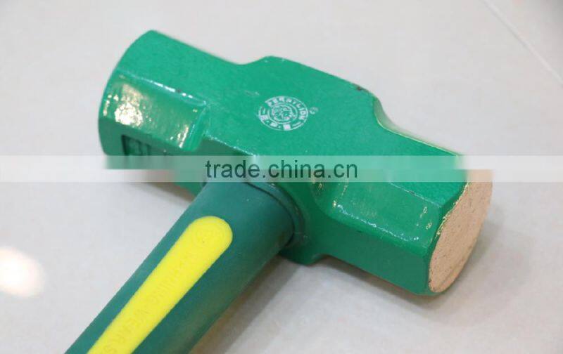 Berrylion High Grade Stone Hammer 2P-16P Stone hammer with TPR Plastic handle