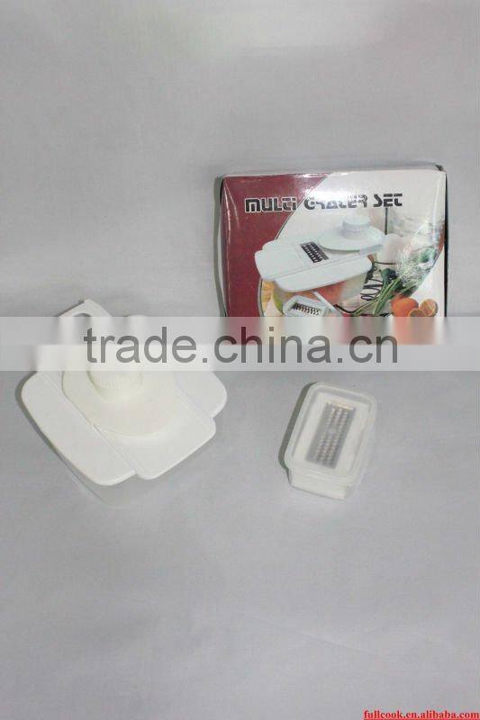 Vegetable Combo Grater and Slicer with 5 different blades