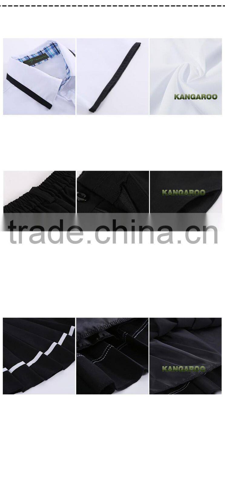 Asian Adult College Uniform Design Guangzhou Factory