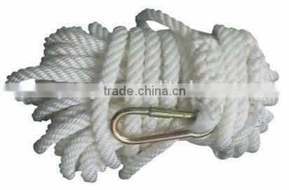 High Quality White Braided Nylon Rope with best price