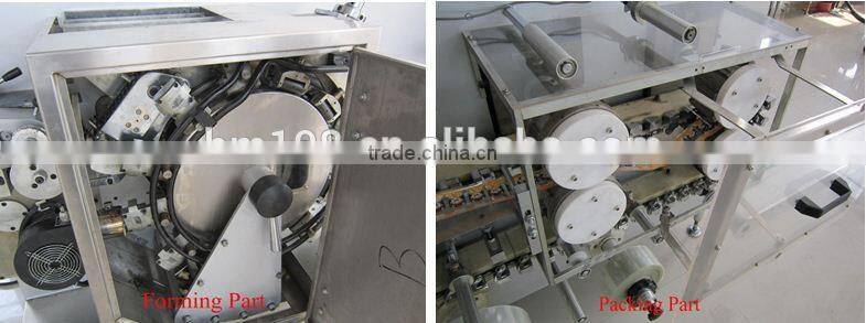 hot sale irregular lollipop die forming and packing machine with CE, ISO9001