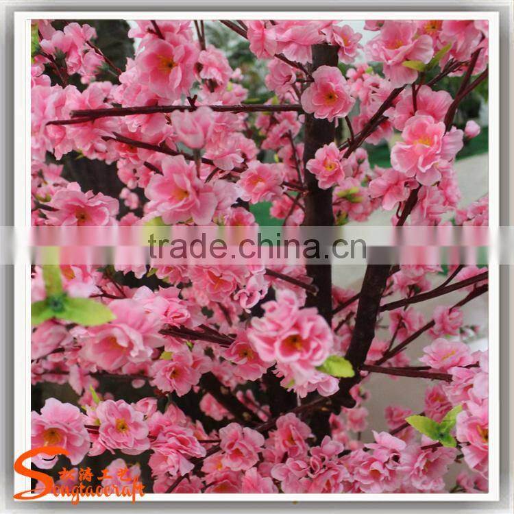 Wholsale China customized artifical cherry tree decor indoor artificial cherry bilossom tree fake cherry tree for sale