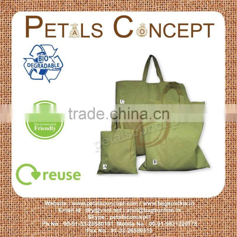 150 Gsm natural cotton grocery bag - made from cotton sheeting