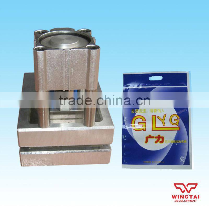 hand held shape punching machine install in cutting machine