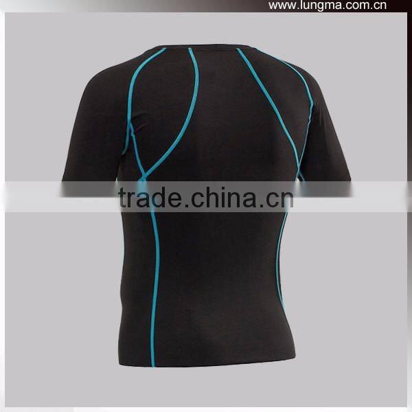 Women Lycra Rash Guard Nylon, Anti-UV Custom Logo Rashguard For Swimming and Surfing