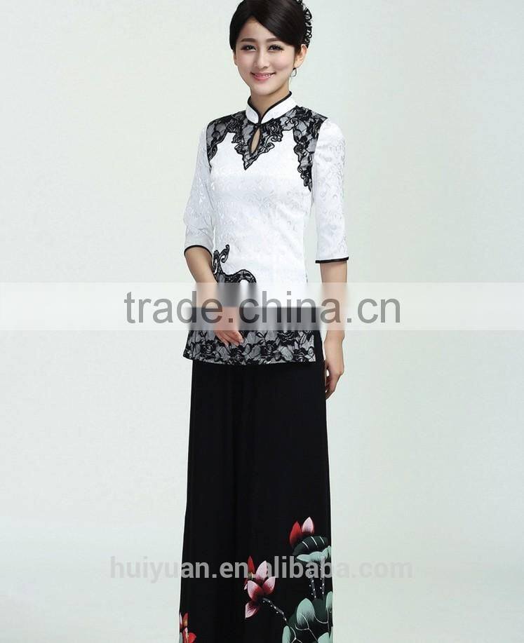 Newest Woman Polyester / Cotton Hotel Reception Uniform