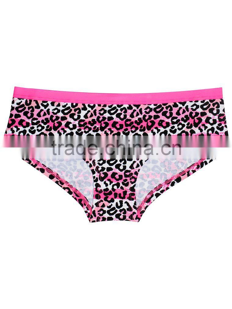Young popular girls pink lepord sweety panty
