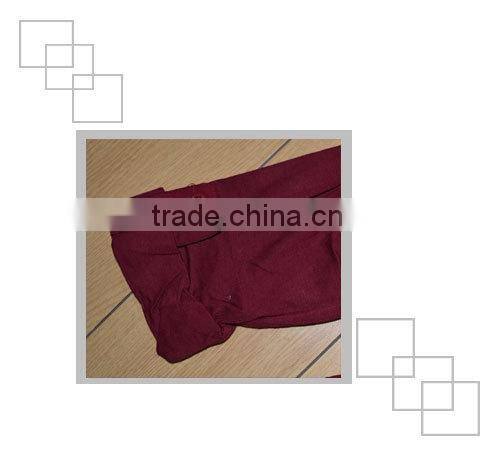 wine red viscose roll-up sleeve shirt for girls