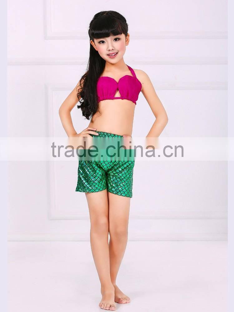Baby girl fins mermaid romper jumpsuit kid mermaid swimming bathing suit