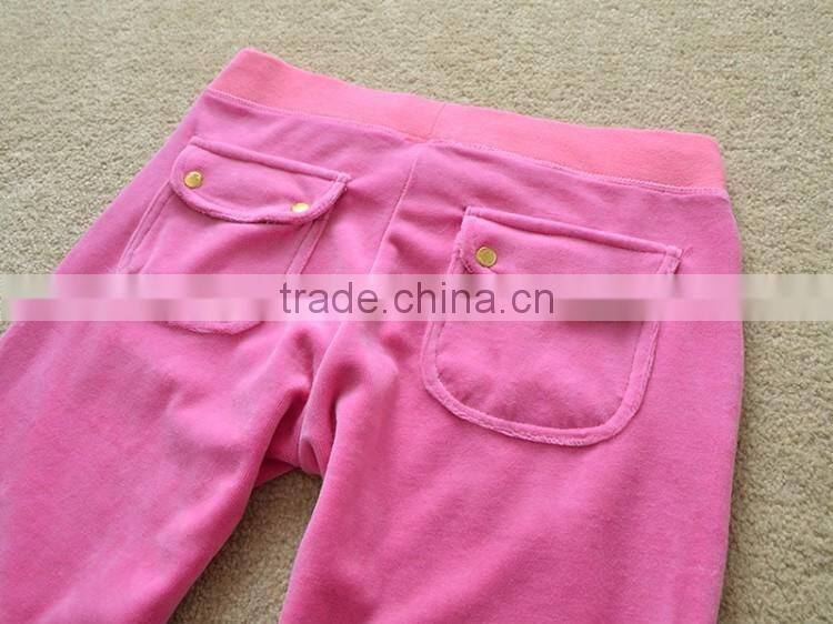 custom design sports training set woman athletic dress women's winter velvet sports track suit