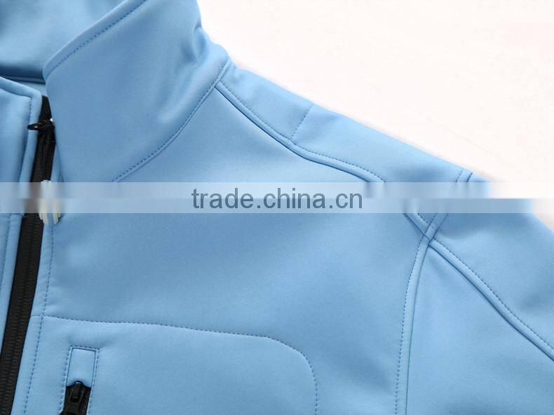 High Collar Windproof Men Zipper Polar Fleece Jacket
