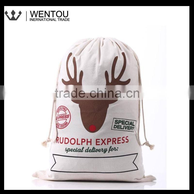 Personalized Christmas Canvas Santa Sack