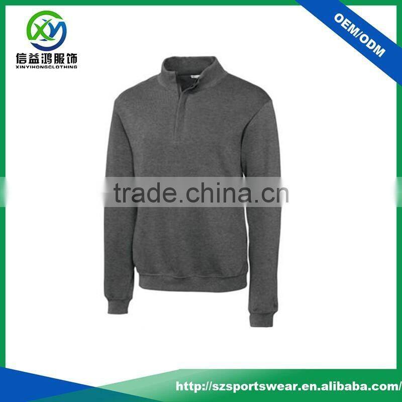 2017 top quality polyester/cotton blend fabric pullover windbreaker,lightweight hoodie & sweatshirts