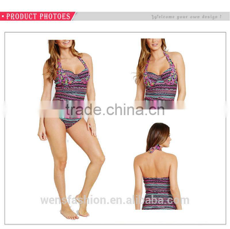 Factory Wholesale Womens Hot Selling Plus Size Sexy Girl Swimwear