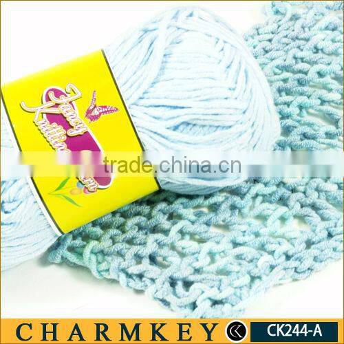 twisted yarn knitted scarf