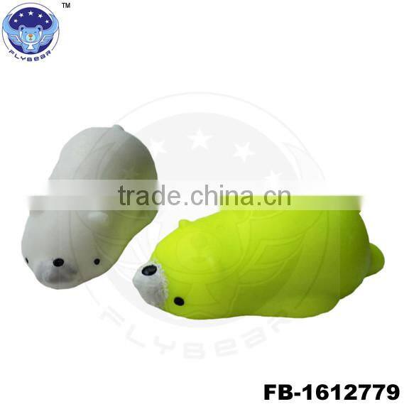 2017 New mini TPR cute animal sticky toys for kid soft animal promotion toys