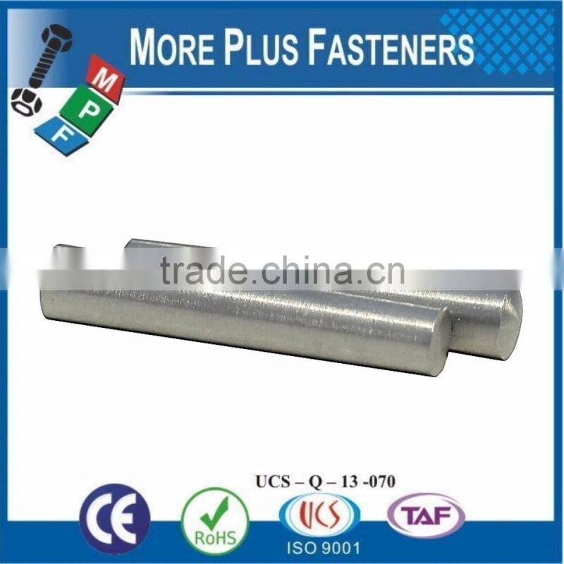 Made in Taiwan Metric Threaded End Steel Low Carbon Steel Plain Stoner Front Sight Taper Pin