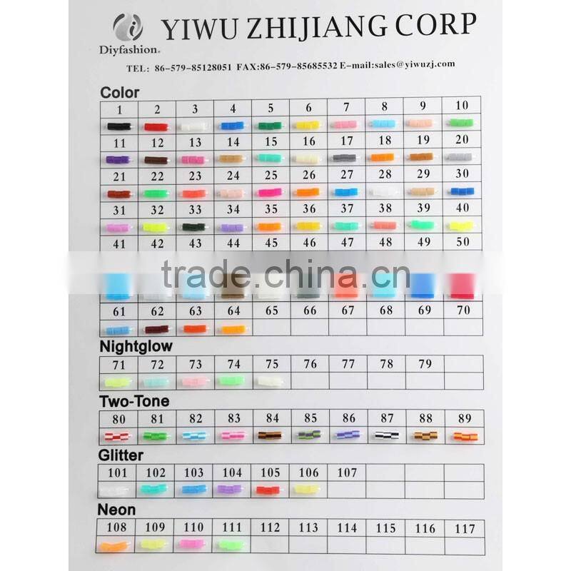 2400Pcs 24 Color Hama Beads 5MM Perler Beads DIY Creative Puzzles Tangram Jigsaw Board Educational Baby Kid Toys Gifts